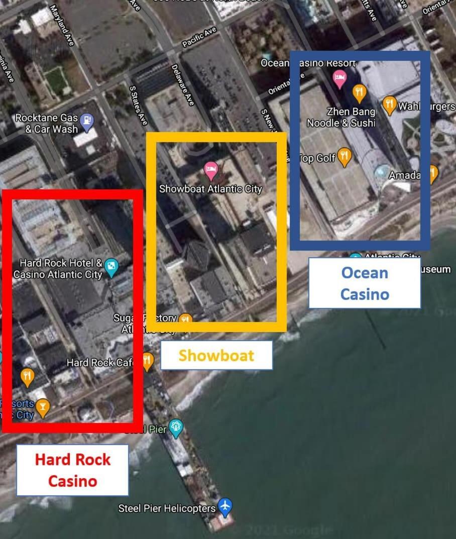2Br 3Ba Condo On The Boardwalk Cozysuites Atlantic City Bagian luar foto